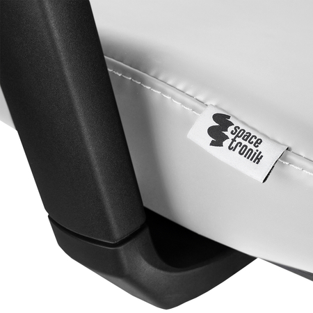 Regulowany Fotel biurowy obrotowy 5D MAURO Biały