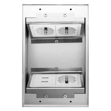 Gniazdo podłogowe otwierane Spacetronik SPS-W24S_S3