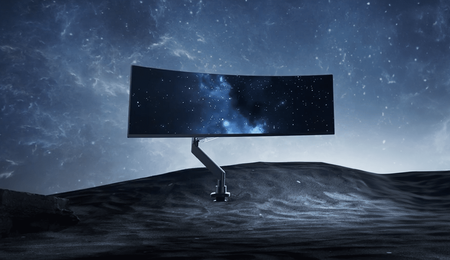 Spacetronik SPA-D110B schwerer Monitorhalter