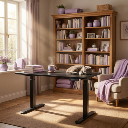 Elektryczne biurko Spacetronik Moris 125DB 120x60