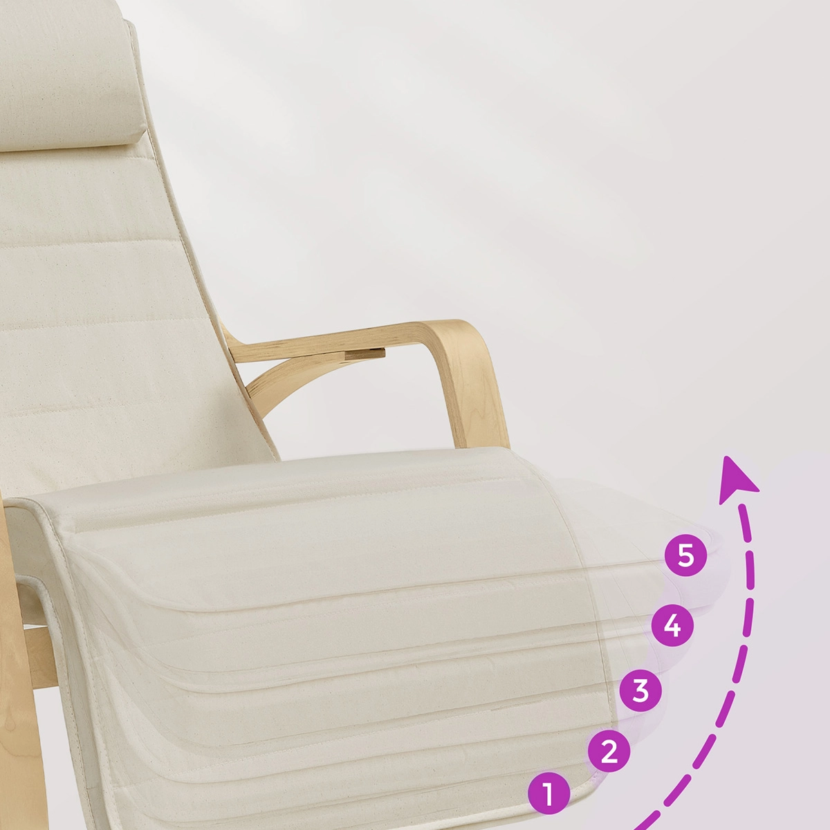 zestaw do relaksu fotel i stolik