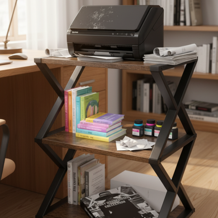 Spacetronik Hugel Monitorständer Schwarz