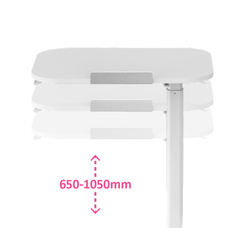 Stolik regulowany 90° Buddy 18 Jasne drewno
