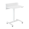 Białe stanowisko robocze regulowane gazowo 70x50 SPR BUDDY 22 MWW