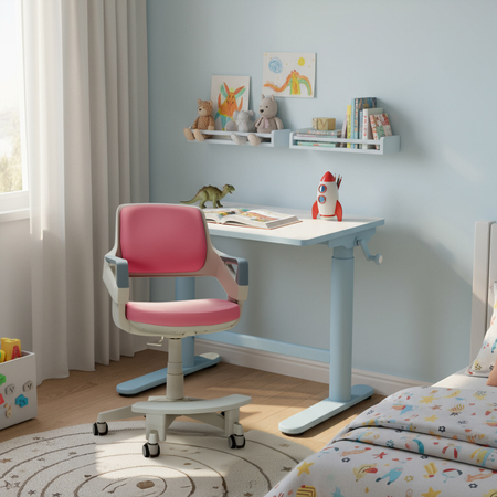 Krzesło dziecięce Spacetronik XD SPC-XD09P Różowe