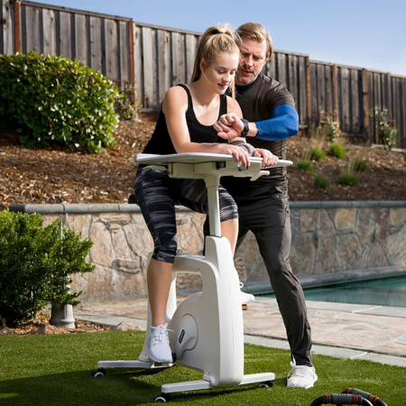 Rower treningowy z pulpitem Spacetronik Workbike