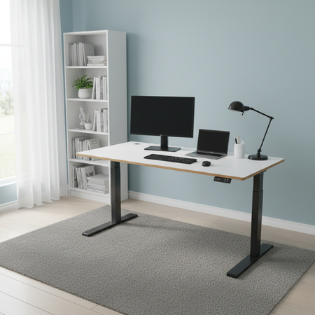 Spacetronik elektrischer Schreibtisch SPE-P253BW6 Vegard