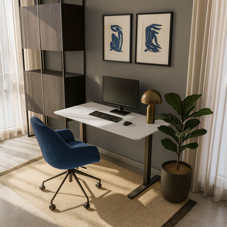 Blat MDF malowany proszkowo 180x80x2.5 Stellar