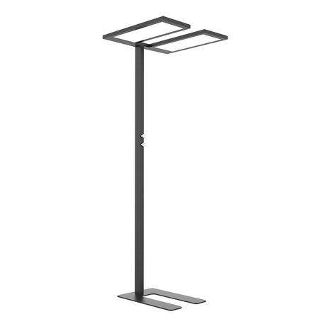 Podwójna lampa podłogowa LED GLOW D24 Pro Czarna