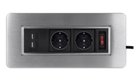 Gniazdo blatowe obrotowe Spacetronik SPS-O24S V2