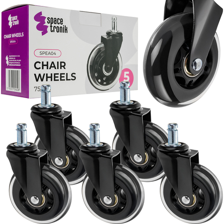 Kauczukowe kółka do foteli Spacetronik SPEA04