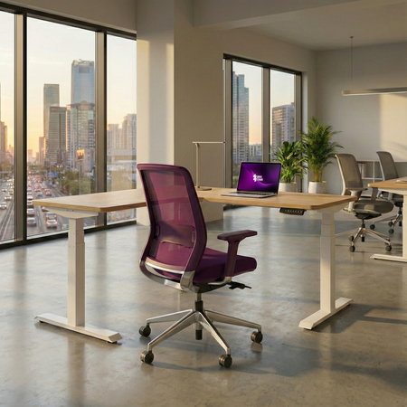 Elektrischer Schreibtischständer Spacetronik SPE-303VW