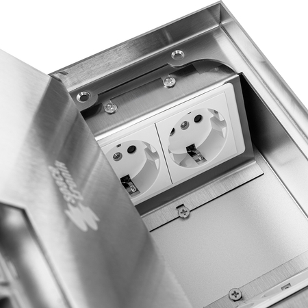 Gniazdo podłogowe puszka Spacetronik SPS-W44S_V3