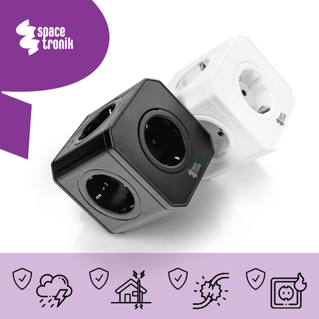 Steckdosenleiste Würfel 5xAC SPS-C01W