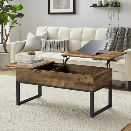 Stolik kawowy 2w1 rozkładany blat Funky Furniture