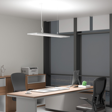 Lampa sufitowa wisząca LED GLOW D24 Pro Biała