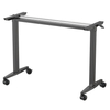 Mobile standing desk with wheels SPE101B