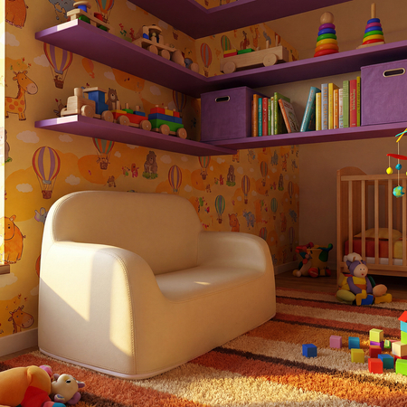 Sofa dziecięca Spacetronik XD SPC-XD24C Szara