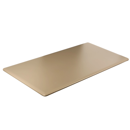 Stelaż elektryczny Spacetronik SPE-222OB + blat MDF premium złoty