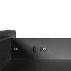 Under-Desk Storage Drawer USB Ports Large Black