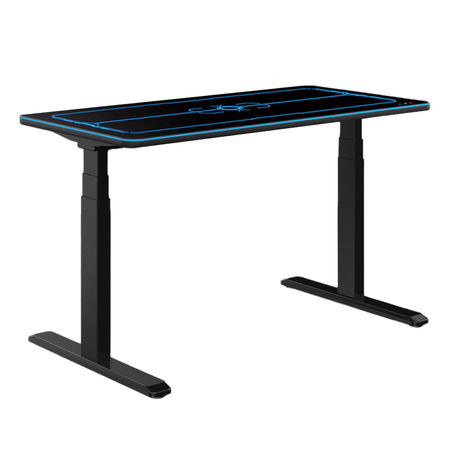 Blat do biurka gamingowego z LED 120 x 60 x 2.6 cm