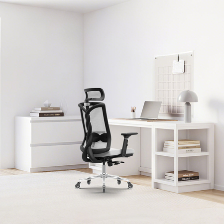 Krzesło biurowe Spacetronik Spiro Szare