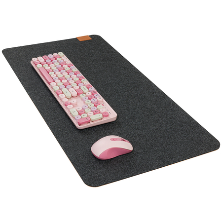 Mata filcowa z korkiem ciemnoszara 100x50cm SPB064