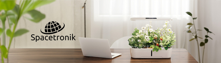 Doniczka do roślin z wyświetlaczem LCD SPGC10W