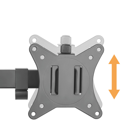 Uchwyt na dwa monitory Spacetronik pionowy SPA122