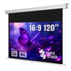 Ekran projekcyjny zwijany ręcznie 120" 16:9 biały