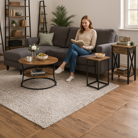 Stolik kawowy 80 cm do domu Funky Furniture