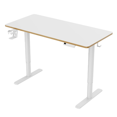 Zestaw biurko elektryczne regulowane Spacetronik SPEX123WM i krzesło regulowane SPCXD11