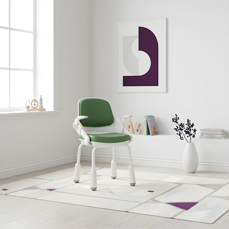 Krzesło regulowane dziecięce Spacetronik XD SPC-XD11J Zielone