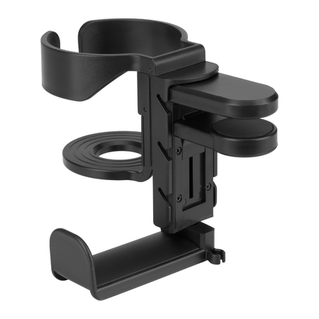 Wieszak Uchwyt na Słuchawki 3w1 SPB-027B z Uchwytem na Kubek