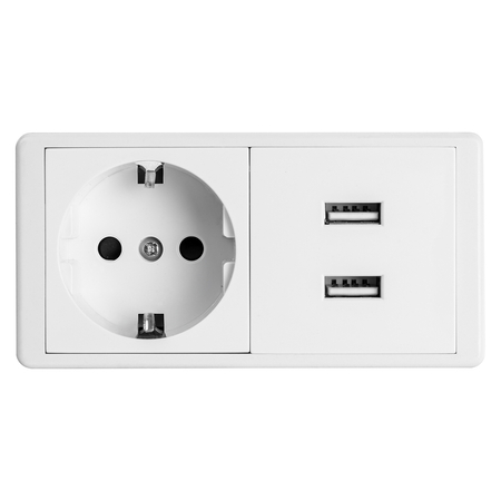 Gniazdo podłogowe otwierane Spacetronik SPS-W24B_S3