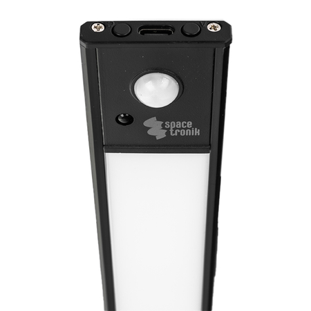 Bezprzewodowa lampa LED Czujnik ruchu 60cm Czarna