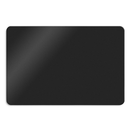 Universal-Schreibtischplatte 158x80x1,8 cm Schwarz P