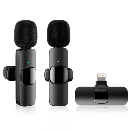 2x Drahtloses Mikrofon iPhone Lightning IOS