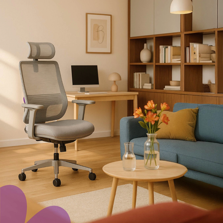 Zestaw ergonomiczny biurko elektryczne SPE-F121 160×80 + krzesło LUMBO 11 czarne