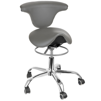 Ergonomiczny hoker regulowany SELLA 2 szary