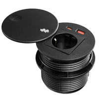 Gniazdo blatowe okrągłe Spacetronik SPS-R1D3B V2