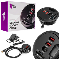 Gniazdo blatowe okrągłe Spacetronik SPS-R0D5B