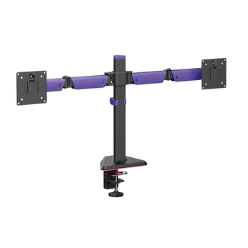 Ametystowy uchwyt RGB monitor Spacetronik SPAA120L