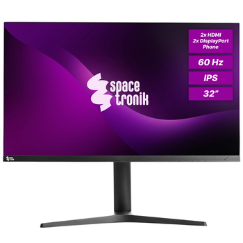 Zestaw Monitor 32 cale 4K IPS Spacetronik SPA-M3201 wraz z ramieniem Spacetronik SPAI110