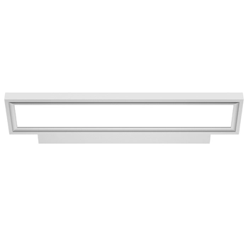 Lampa ścienna kinkiet do biura GLOW D24 40W Biała