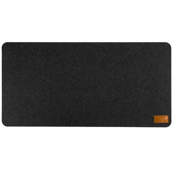 Mata filcowa na biurko ciemnoszara 120x60cm SPB062