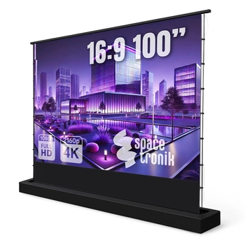 Podłgowy ekran do projektora przenośny 100" 16:9