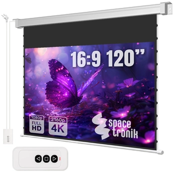 Elektr. ekran projekcyjny napinany ALR 120" 16:9