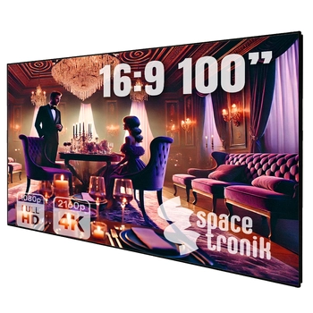 Ekran projekcyjny z ultracienką ramką 100" 16:9