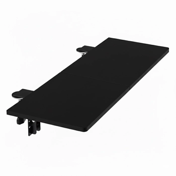 Przedłużka na Biurko Spacetronik SPB132B_69_24 69x24 cm czarna